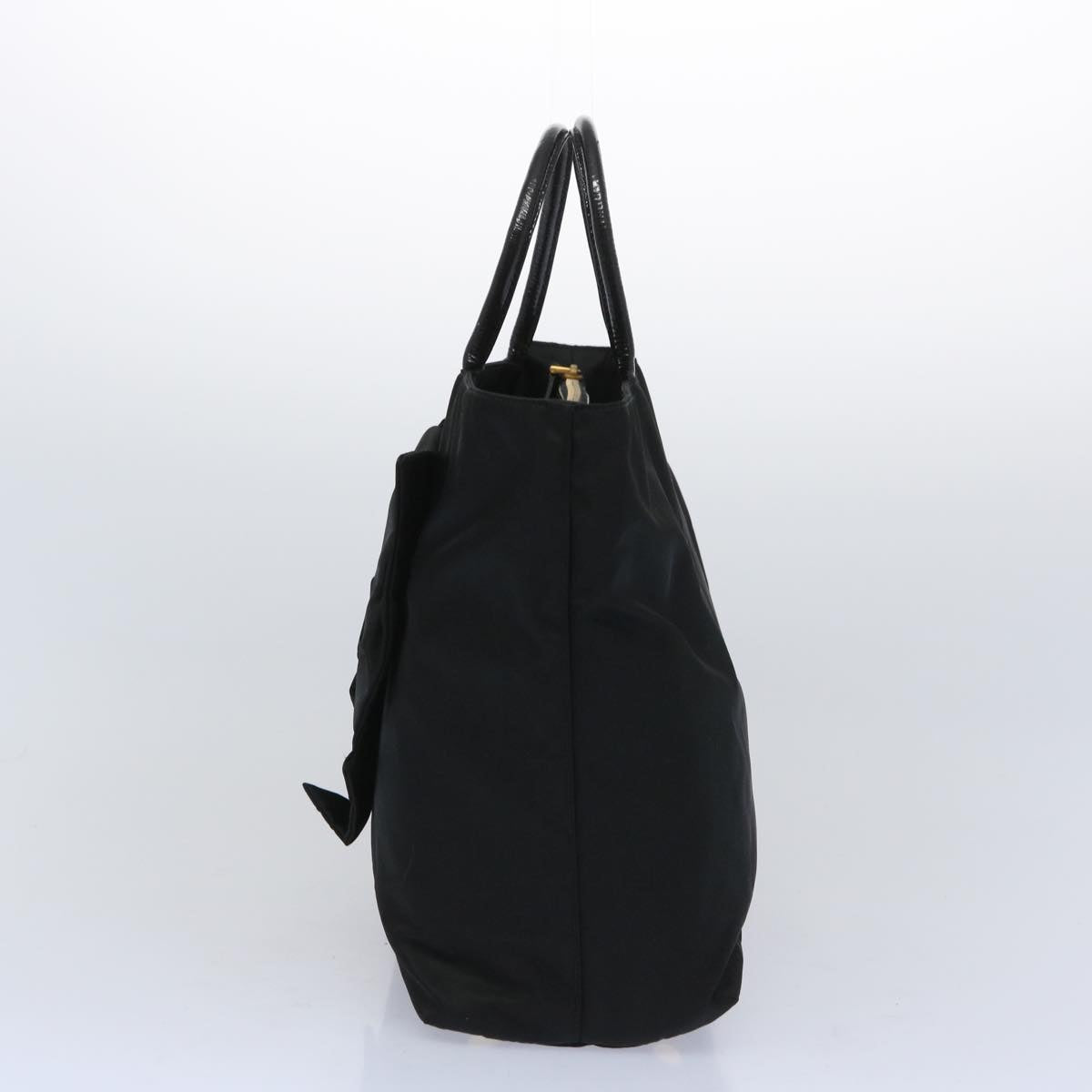 PRADA Hand Bag Nylon Black bs11888