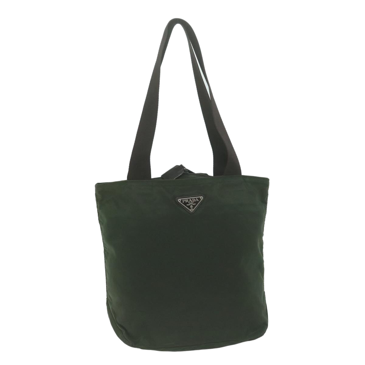 PRADA Tote Bag Nylon Green bs11932