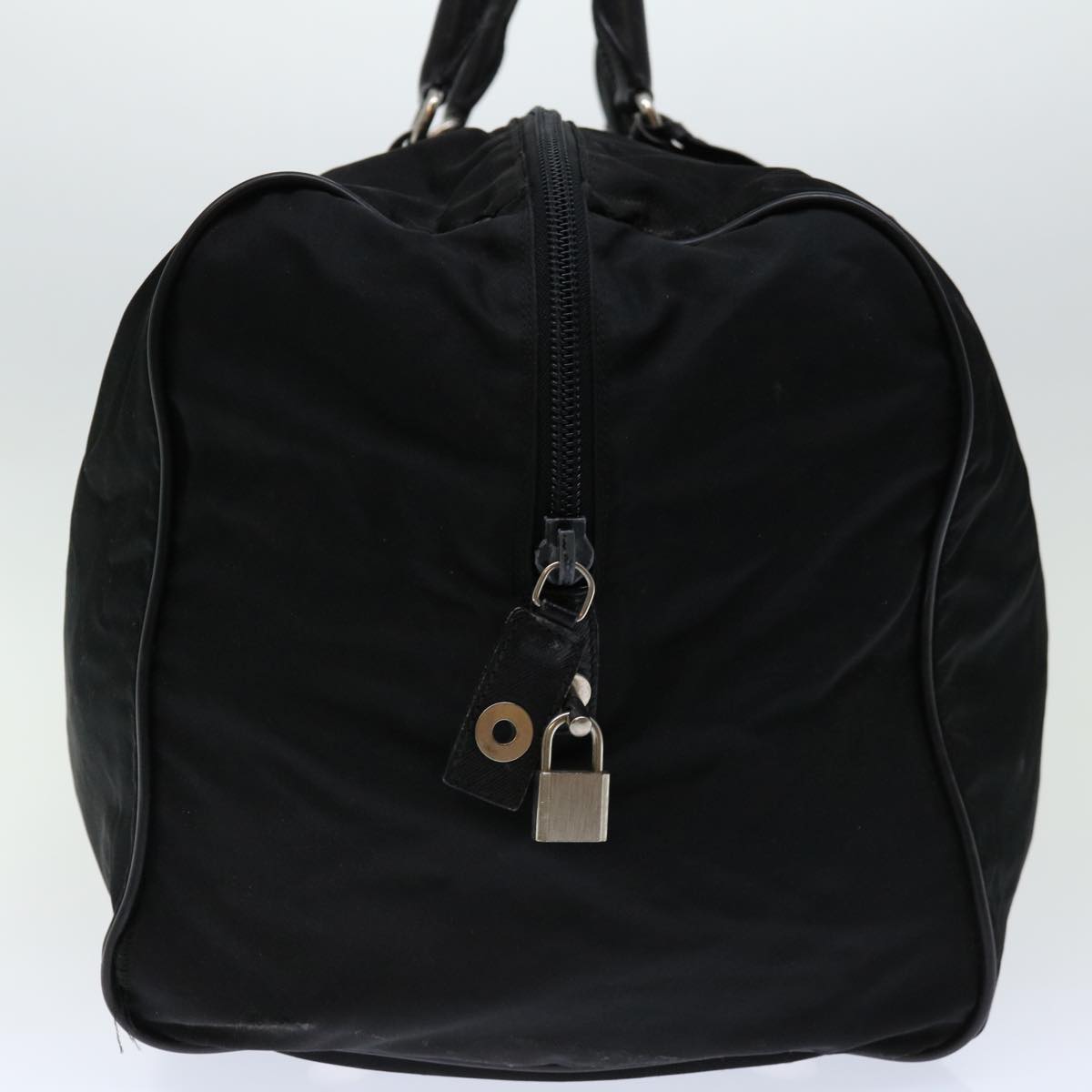 PRADA Boston Bag Nylon Black  bs12027