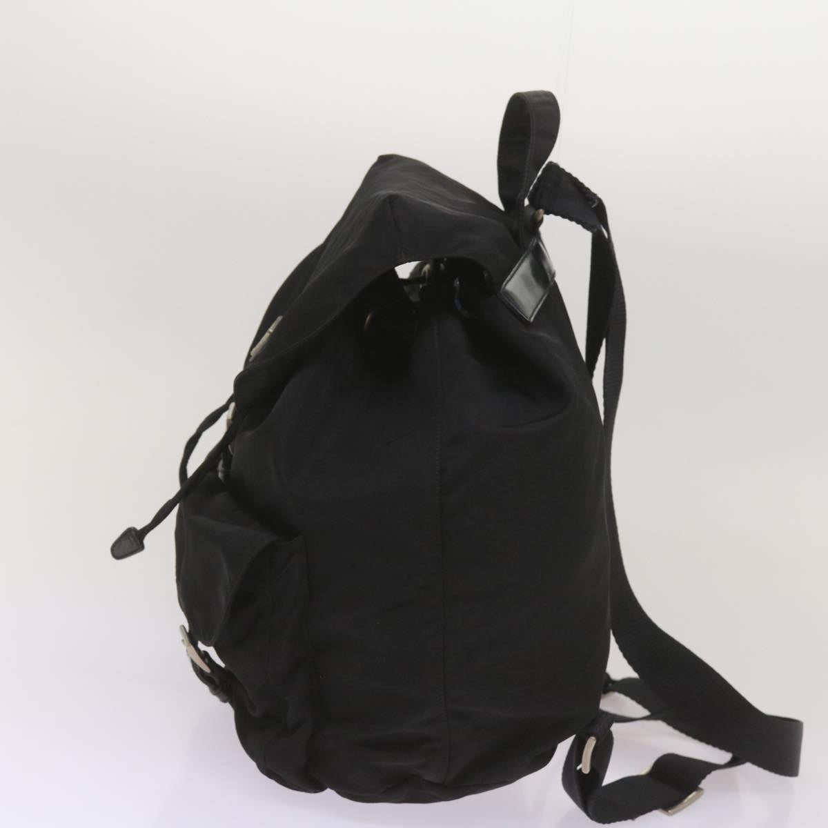 PRADA Backpack Nylon Black  bs12157