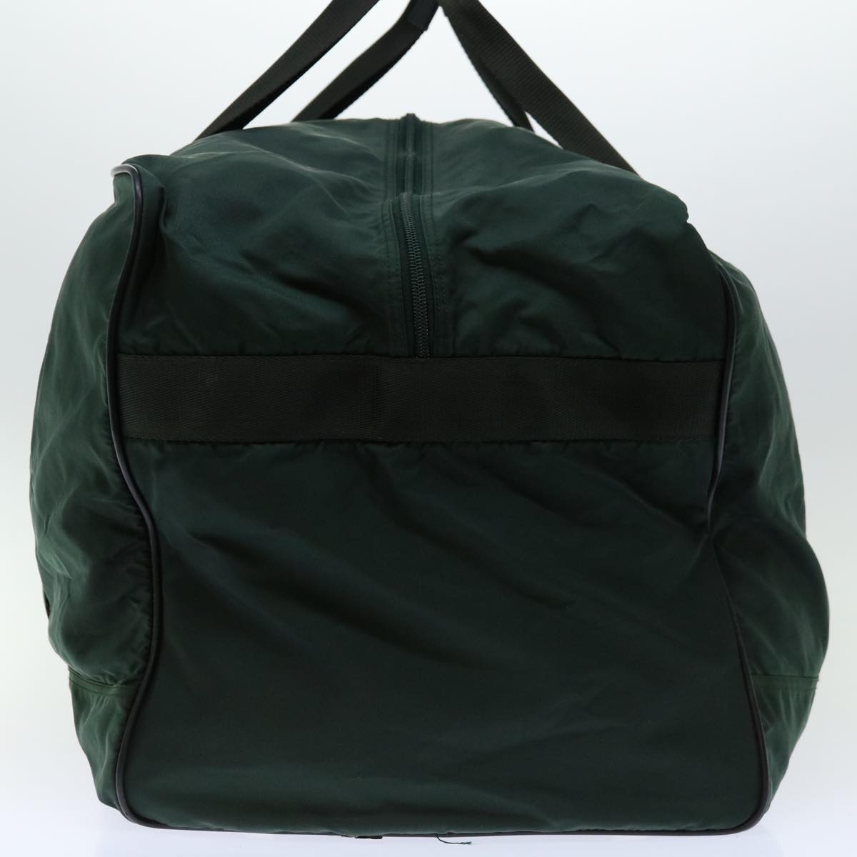 PRADA Boston Bag Nylon Green  bs12158