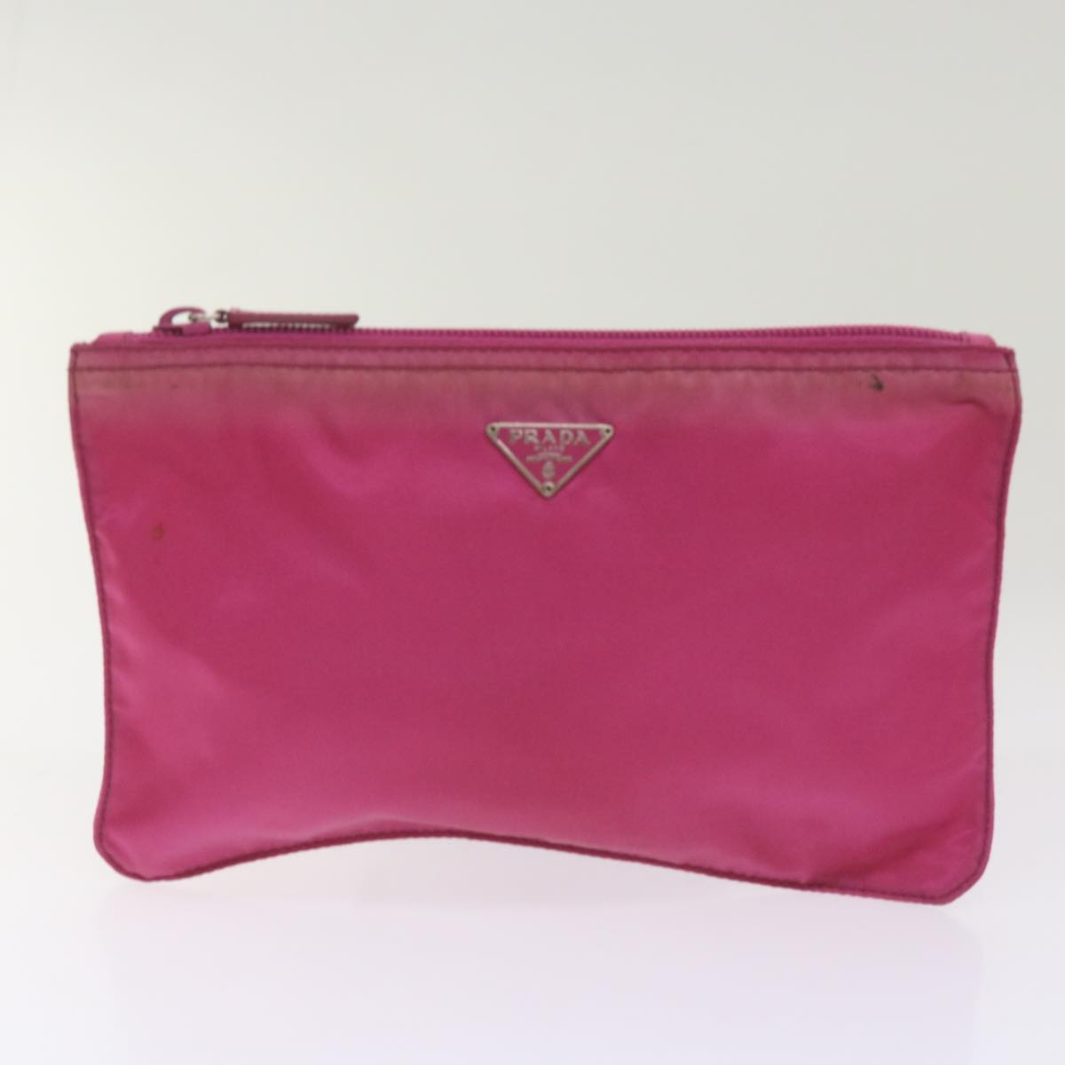 PRADA Pouch Nylon 2Set Pink Gray  bs12177