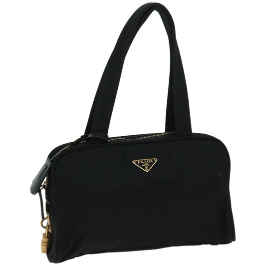 PRADA Hand Bag Nylon Black  bs12409