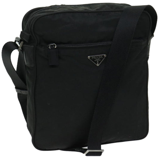 PRADA Shoulder Bag Nylon Black  bs12411