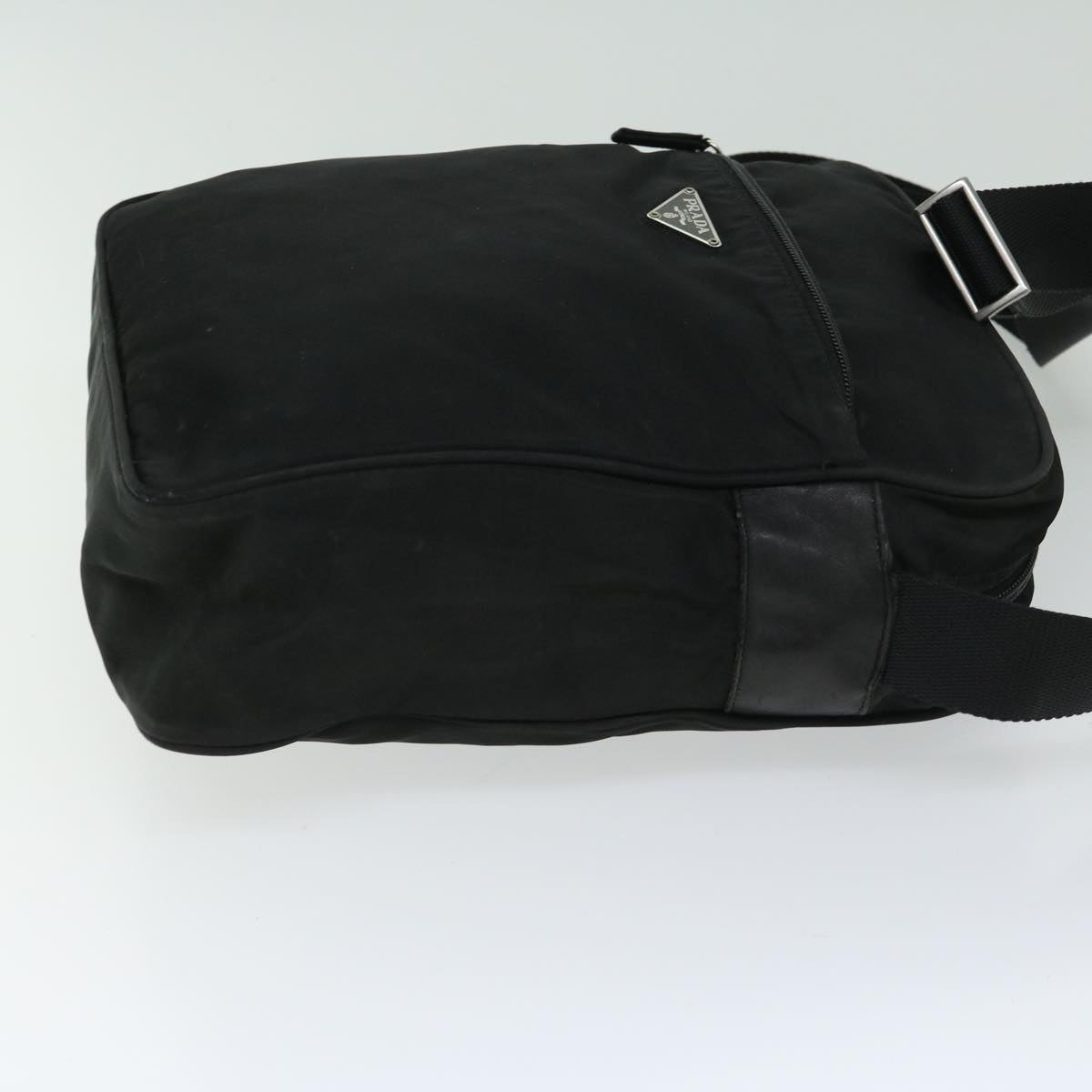 PRADA Shoulder Bag Nylon Black  bs12411