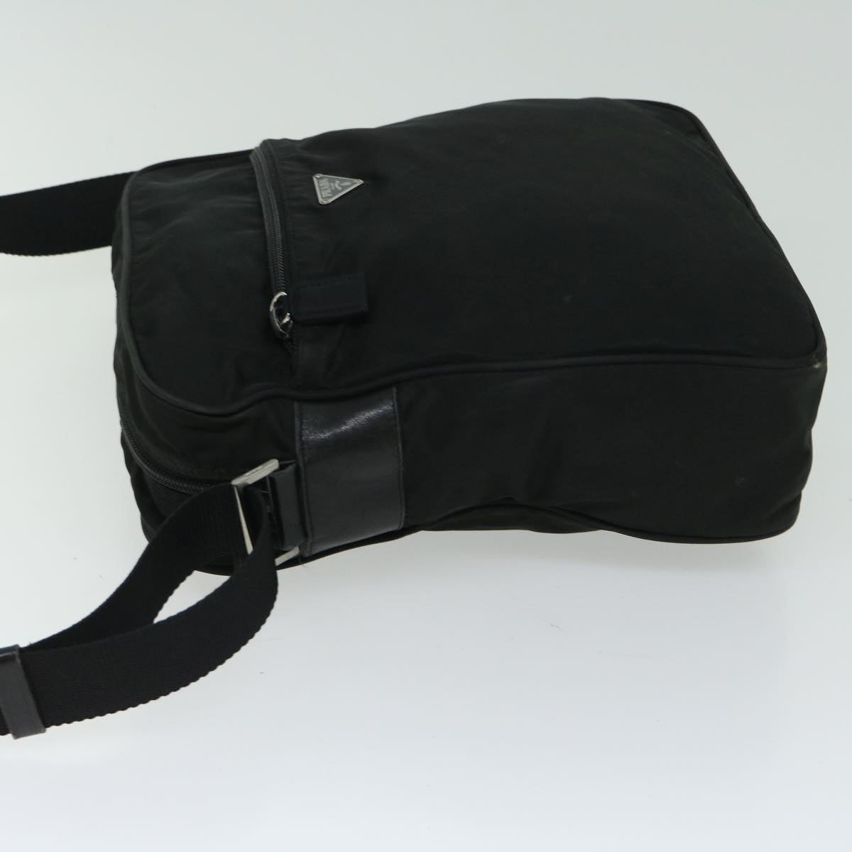 PRADA Shoulder Bag Nylon Black  bs12411