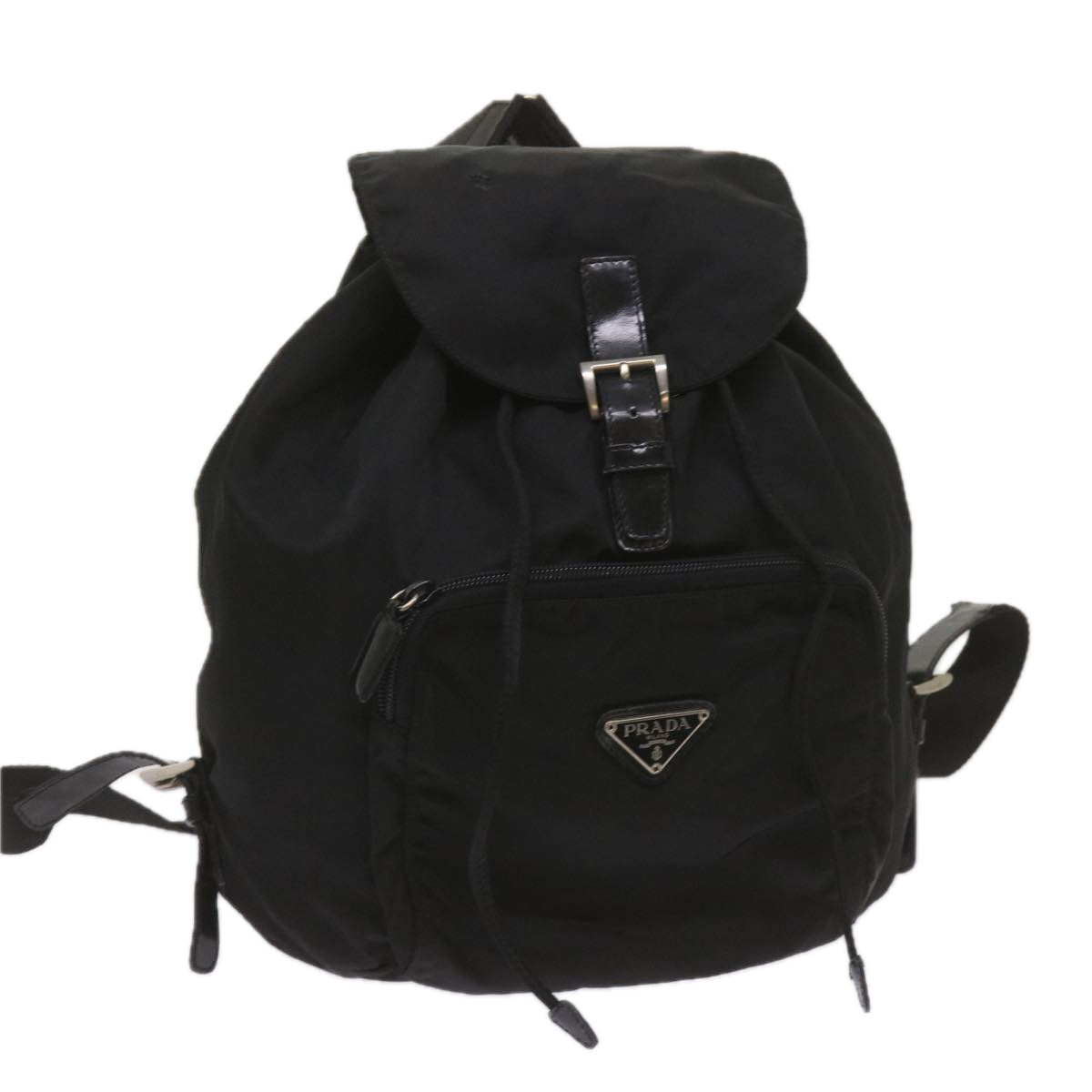 PRADA Backpack Nylon Black  bs12506