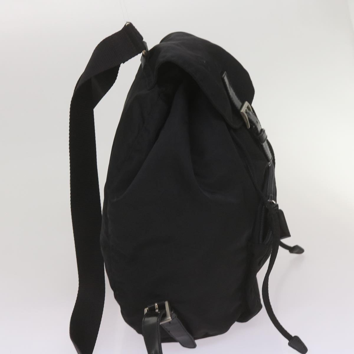 PRADA Backpack Nylon Black  bs12506