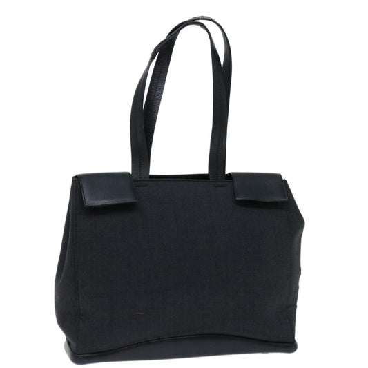 PRADA Tote Bag Canvas Black  bs12519