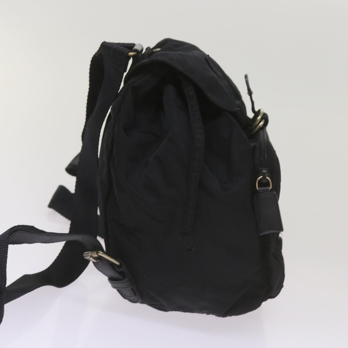 PRADA Backpack Nylon Black  bs12521