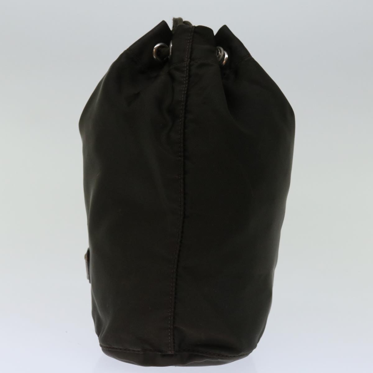 PRADA Pouch Nylon Brown  bs12528