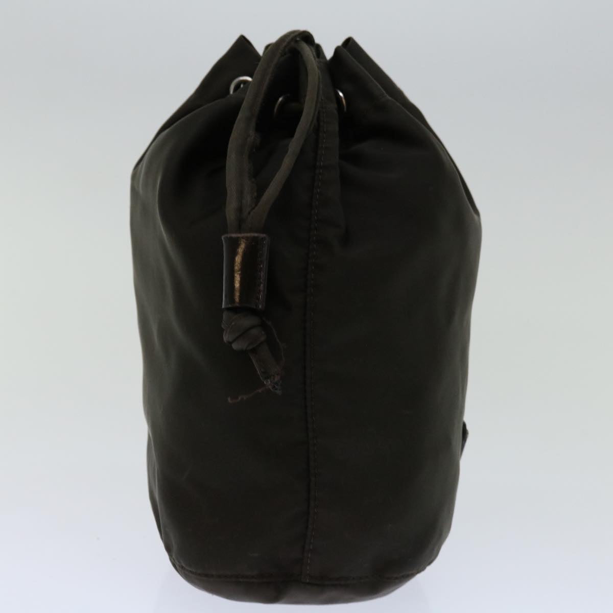 PRADA Pouch Nylon Brown  bs12528