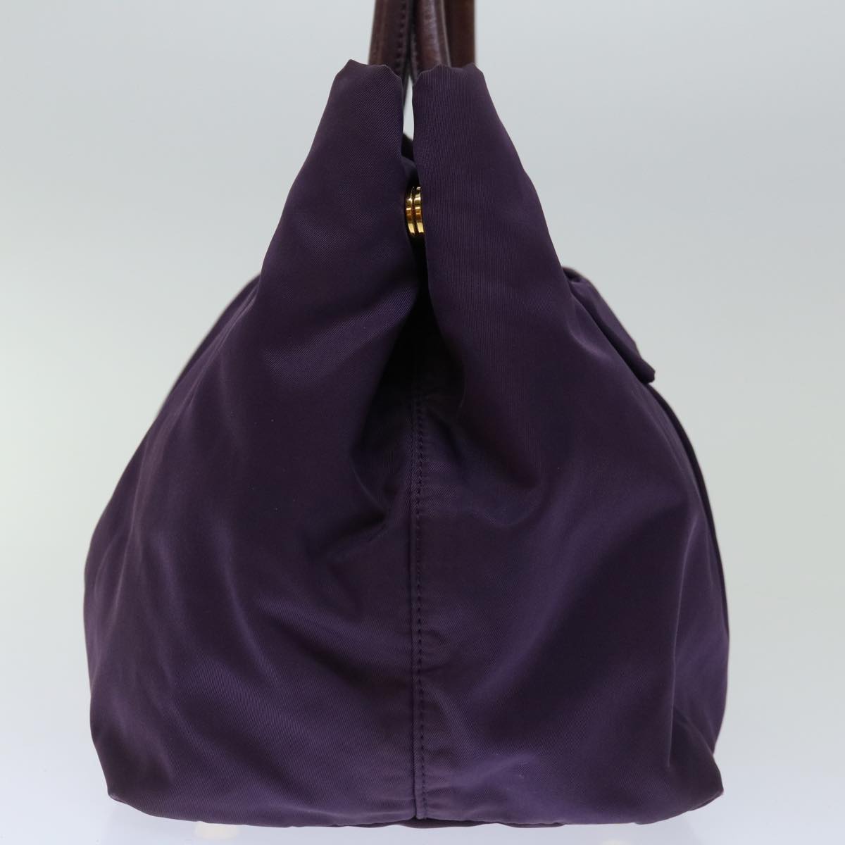 PRADA Hand Bag Nylon Purple  bs12547