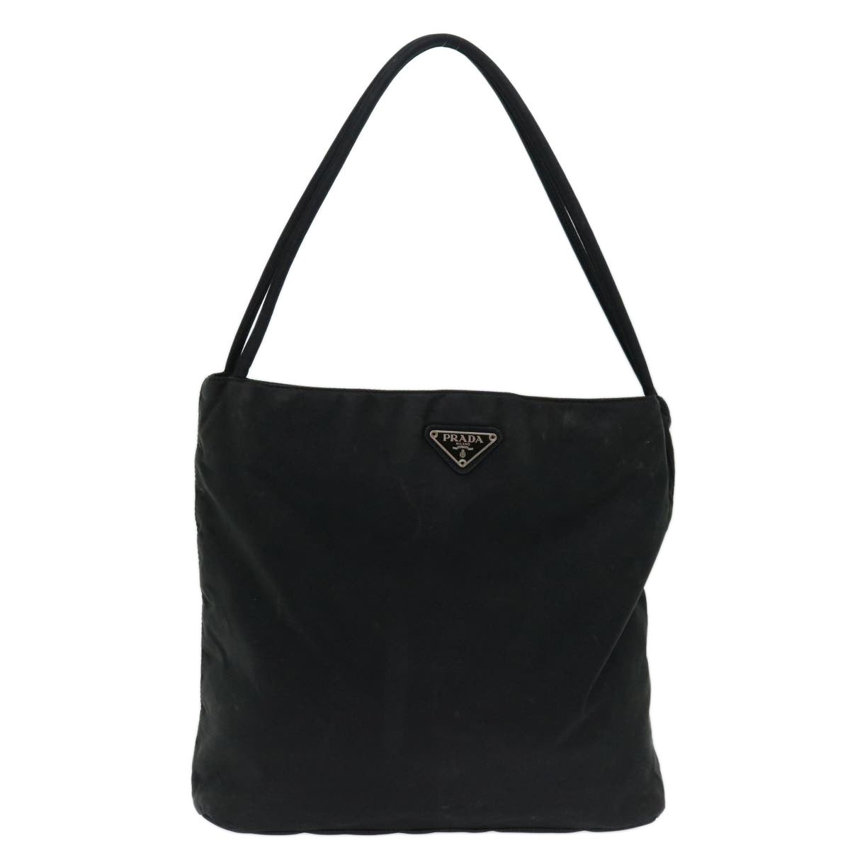 PRADA Tote Bag Nylon Black  bs12578