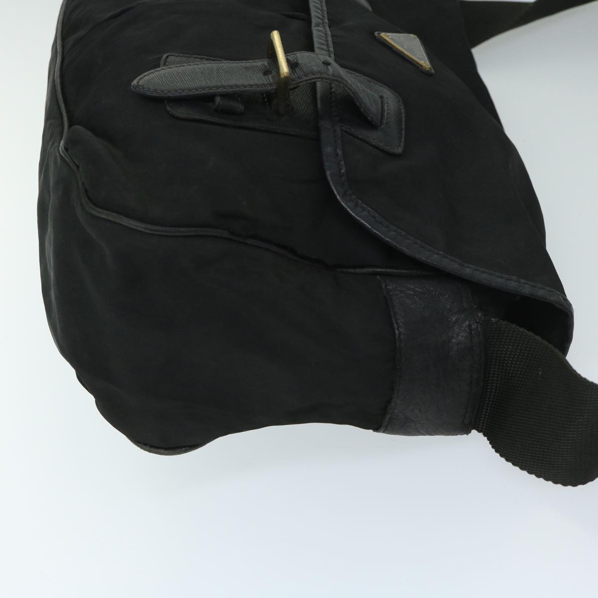 PRADA Shoulder Bag Nylon Black  bs12610