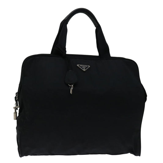PRADA Hand Bag Nylon Black  bs12613