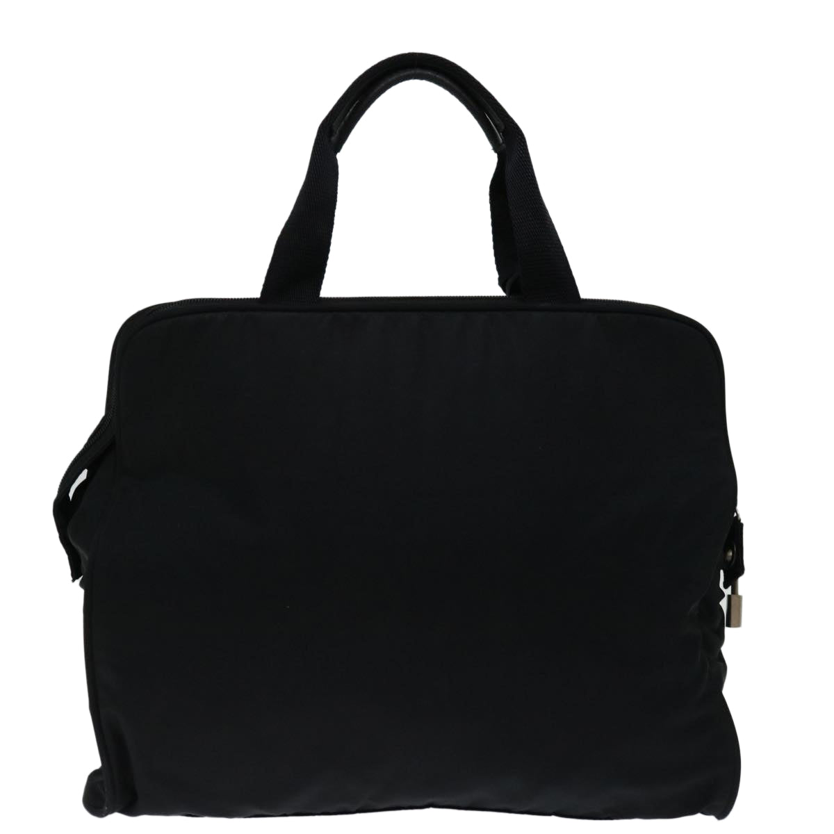 PRADA Hand Bag Nylon Black  bs12613