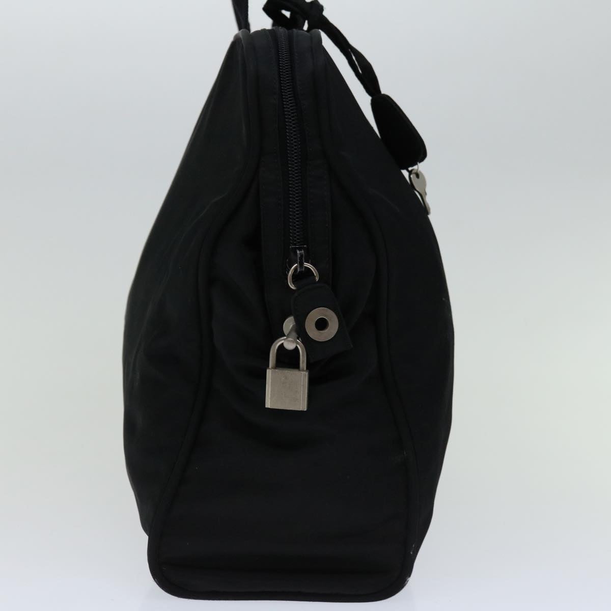 PRADA Hand Bag Nylon Black  bs12613