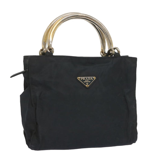 PRADA Hand Bag Nylon Navy  bs12614