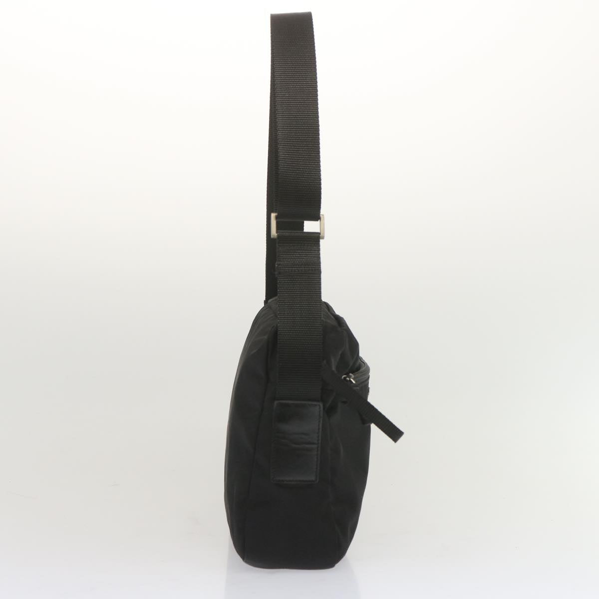 PRADA Shoulder Bag Nylon Black  bs12804