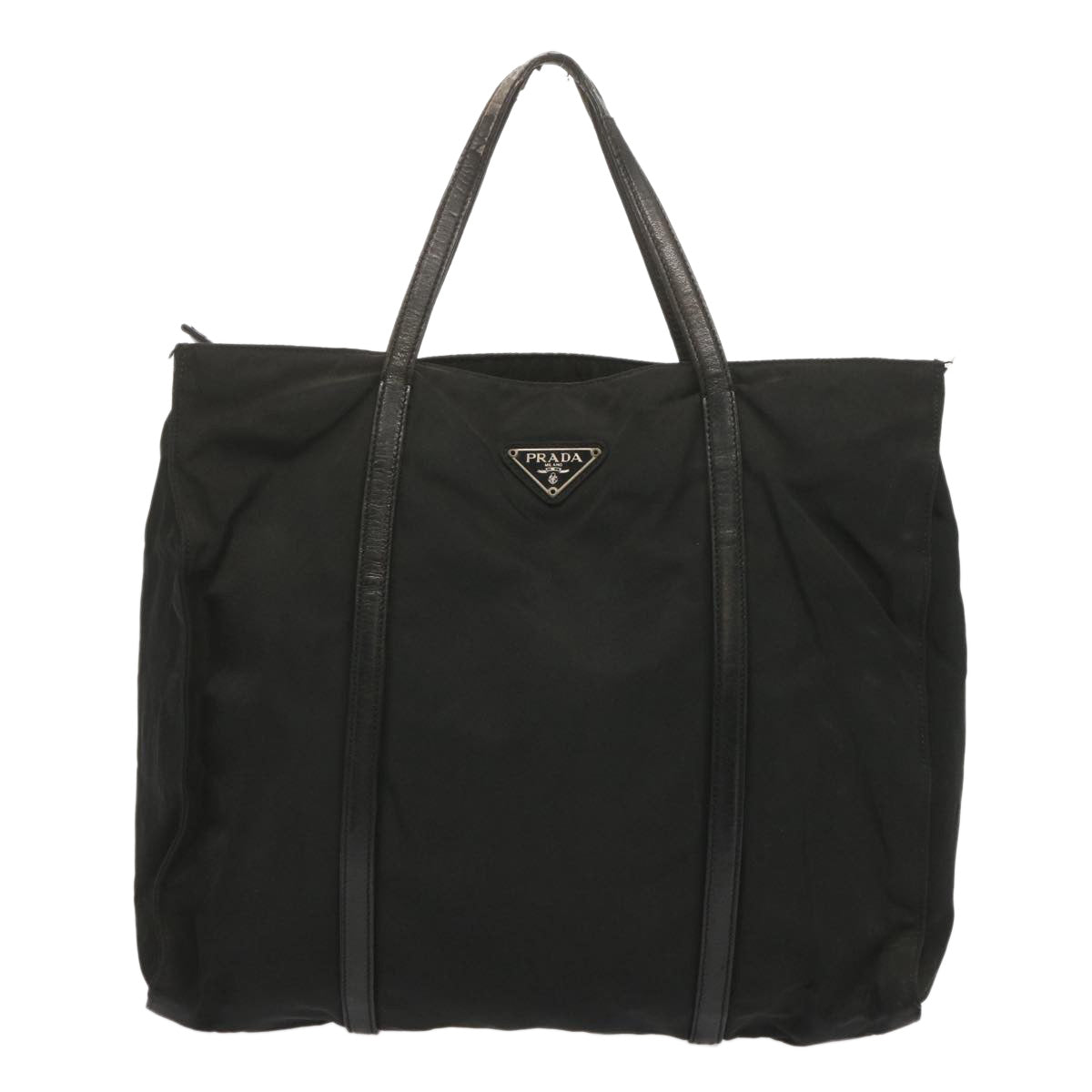 PRADA Hand Bag Nylon Black  bs12807
