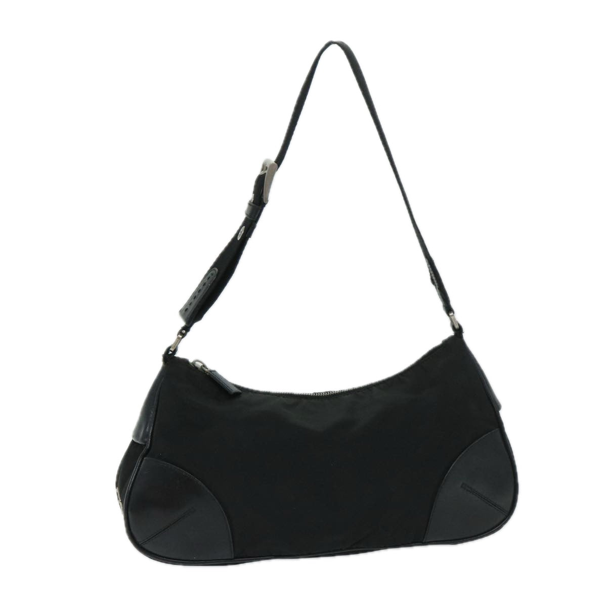 PRADA Shoulder Bag Nylon Black bs12809
