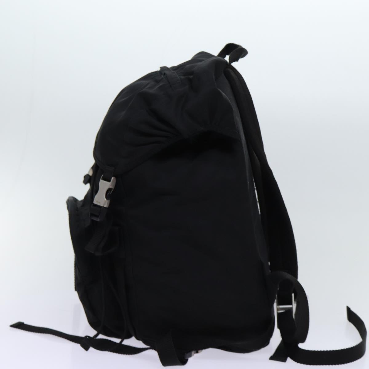 PRADA Backpack Nylon Black bs12816