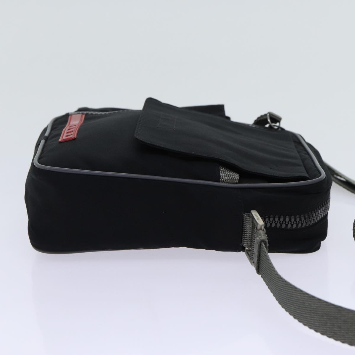 PRADA Sports Shoulder Bag Nylon Black bs12819