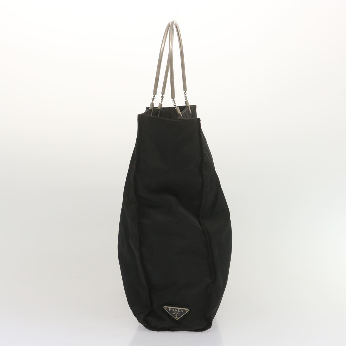 PRADA Hand Bag Nylon Black  bs12823