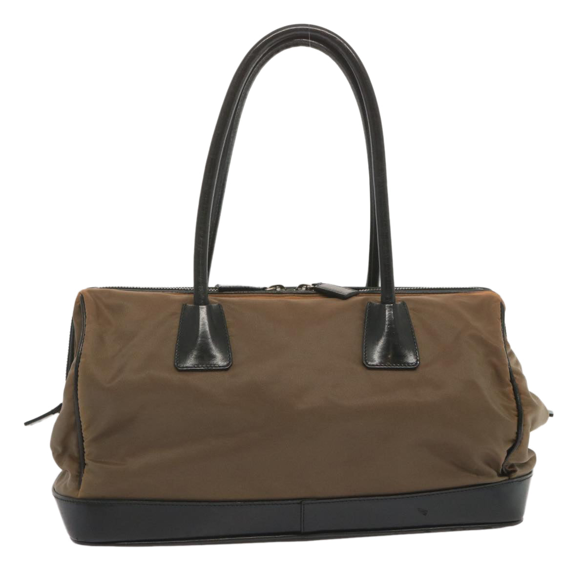 PRADA Shoulder Bag Nylon Brown  bs12824