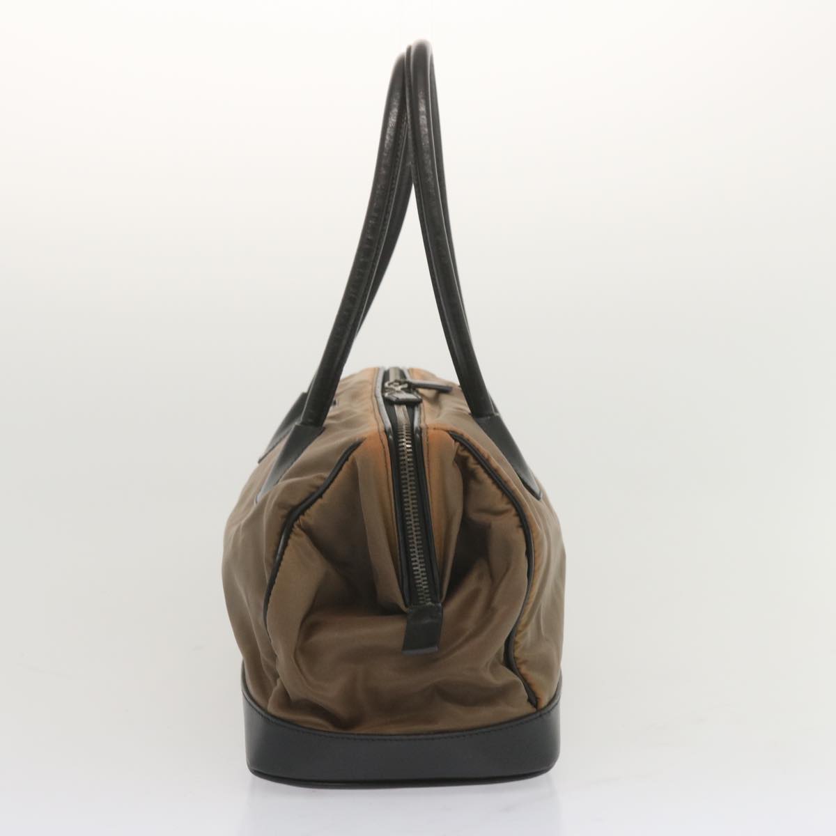 PRADA Shoulder Bag Nylon Brown  bs12824