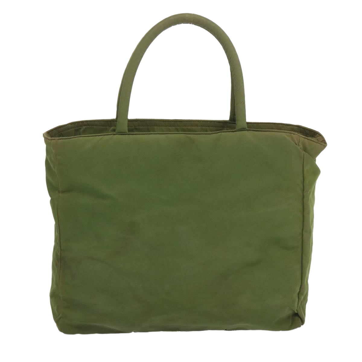 PRADA Hand Bag Nylon Green  bs12827