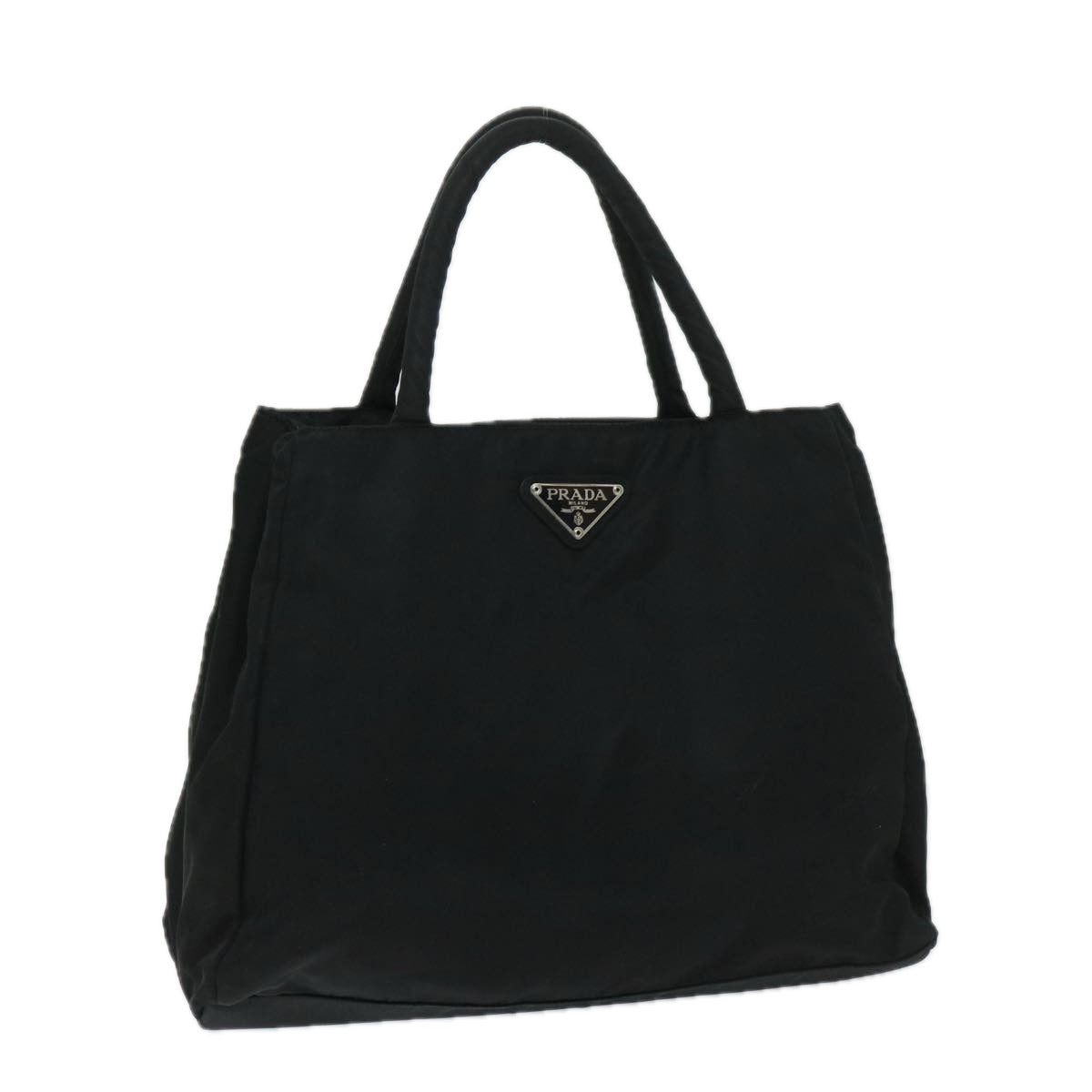 PRADA Hand Bag Nylon Black  bs12829