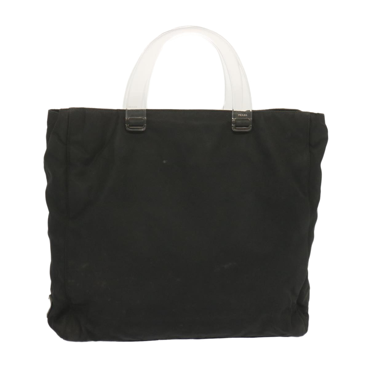 PRADA Hand Bag Nylon Black bs12831