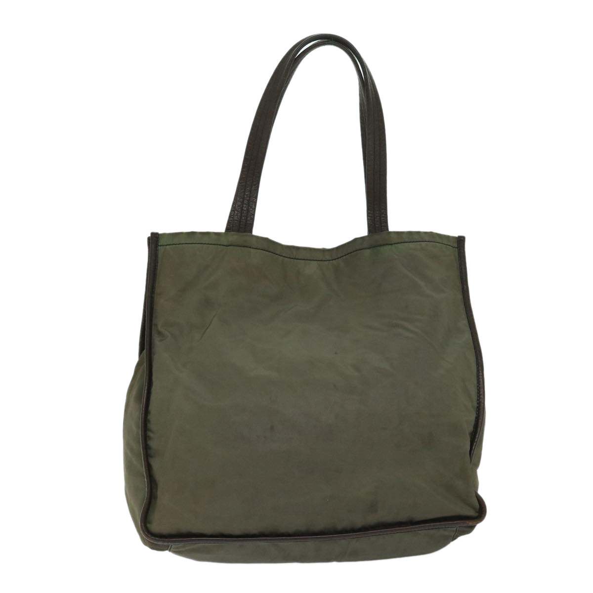 PRADA Tote Bag Nylon Khaki  bs12833