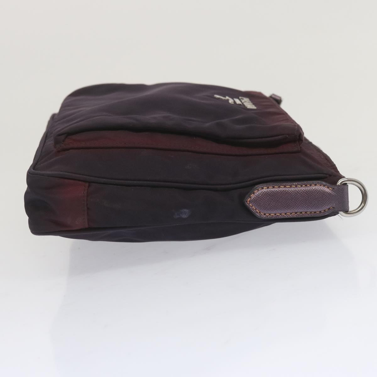 PRADA Shoulder Bag Nylon Purple bs12835