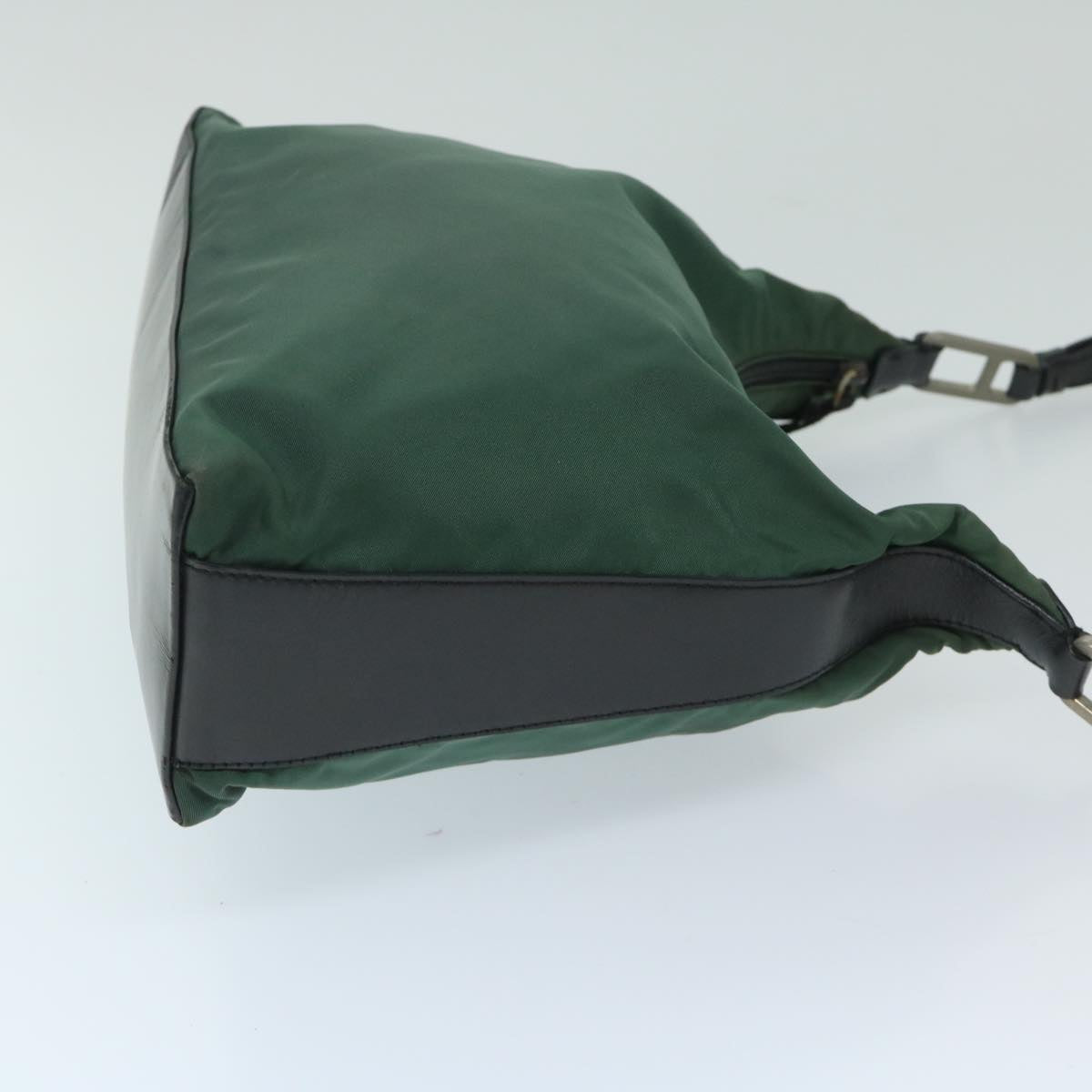 PRADA Shoulder Bag Nylon Green  bs12873