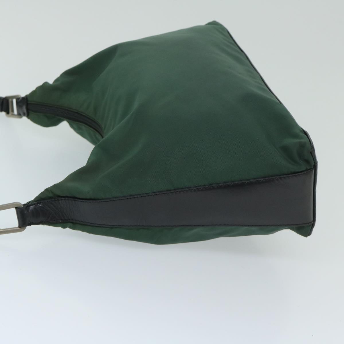 PRADA Shoulder Bag Nylon Green  bs12873