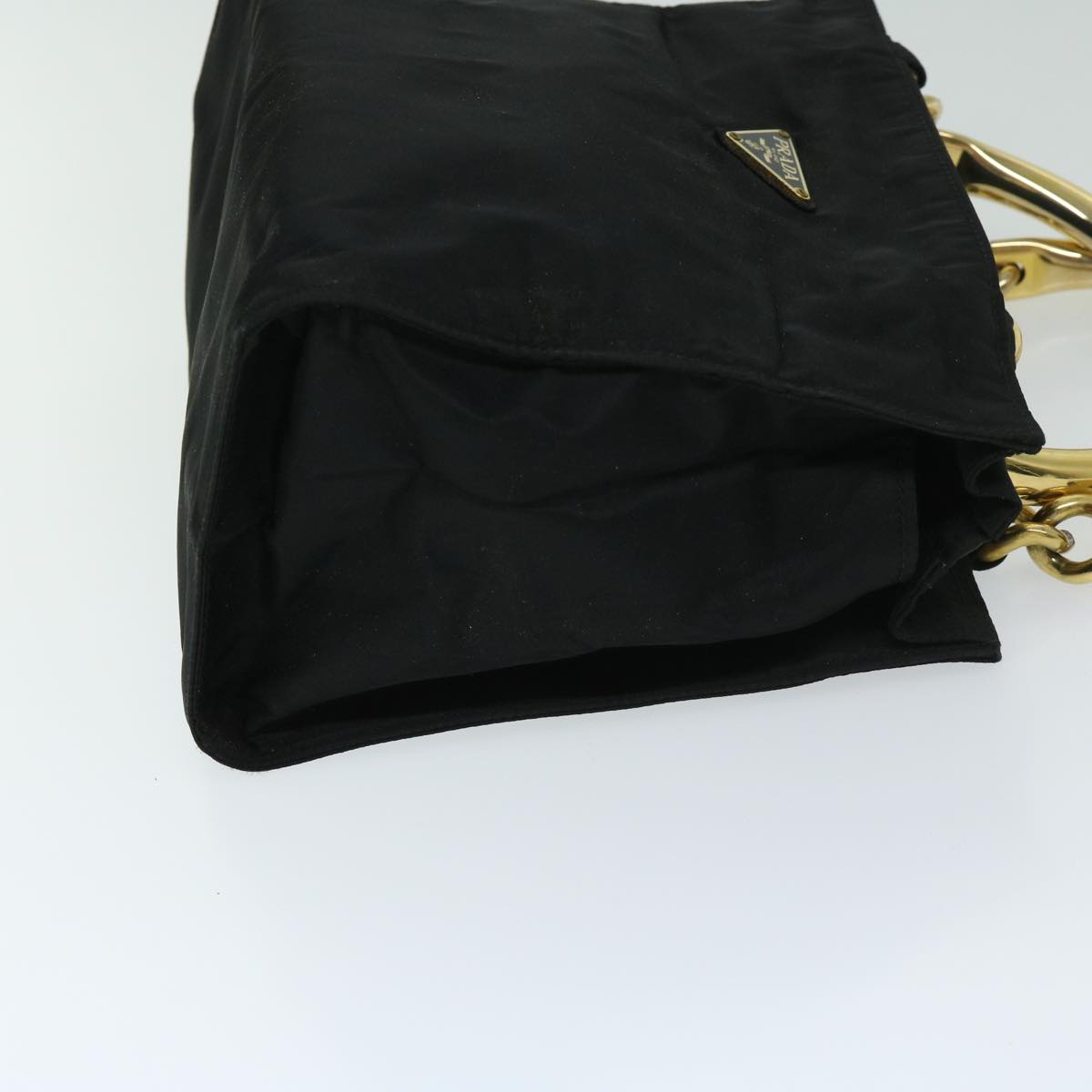 PRADA Hand Bag Nylon Black  bs12898