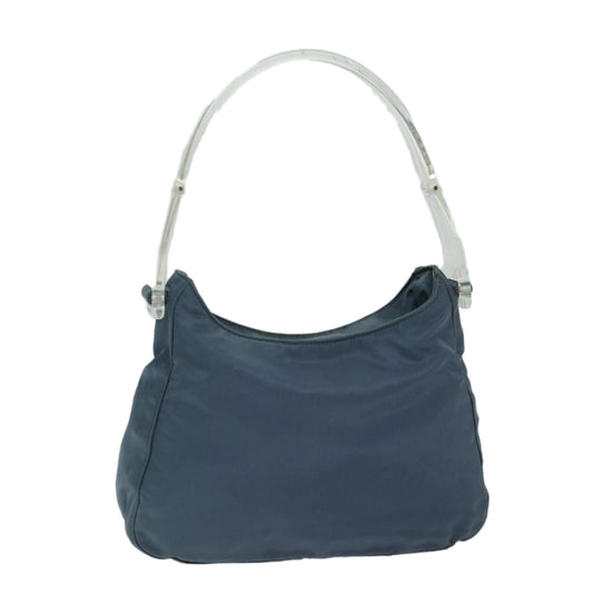 PRADA Shoulder Bag Nylon Blue  bs12900