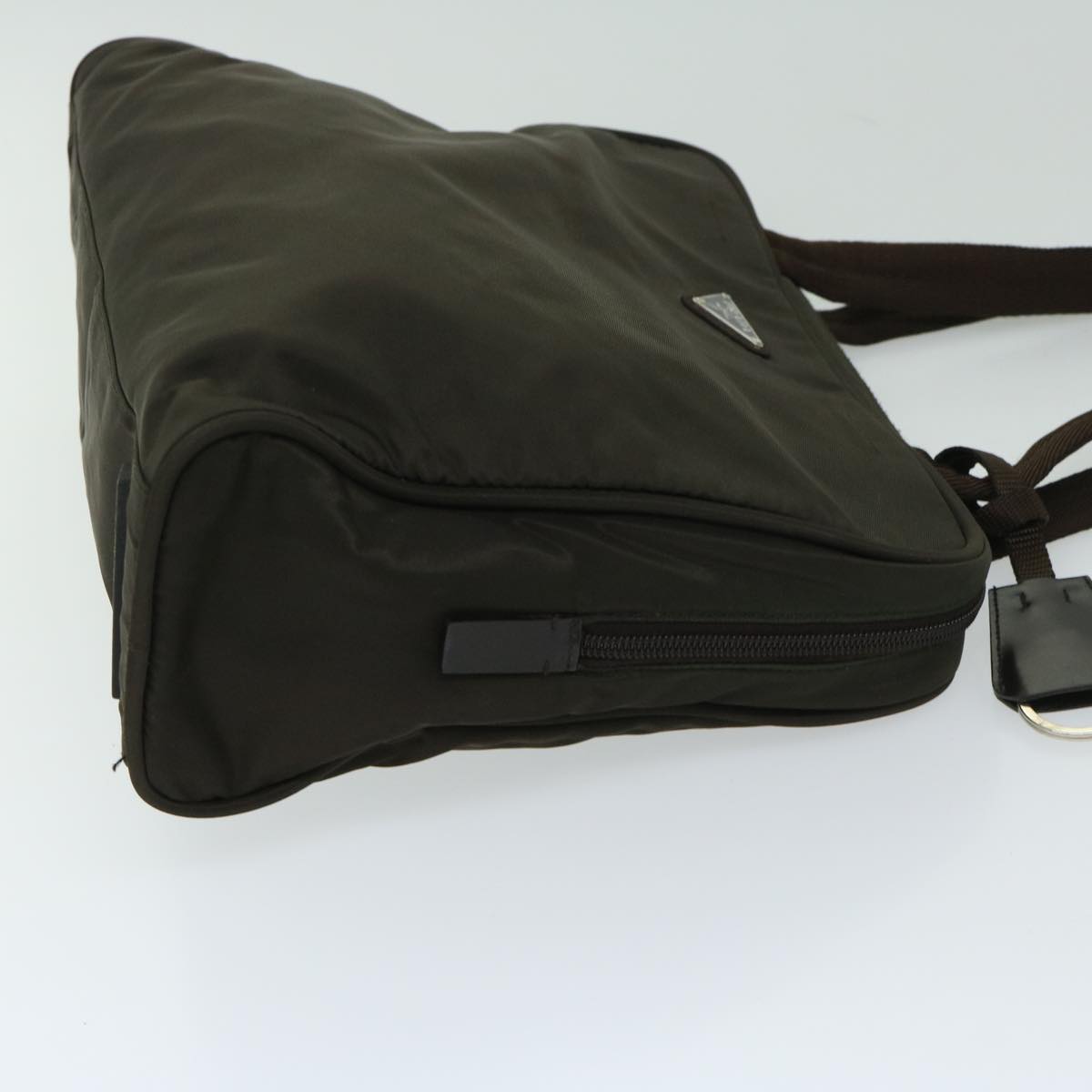 PRADA Shoulder Bag Nylon Khaki  bs12906
