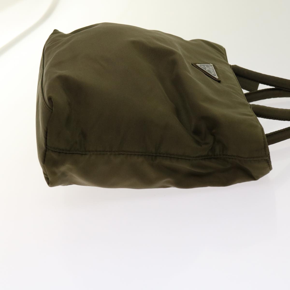 PRADA Hand Bag Nylon Khaki  bs13010