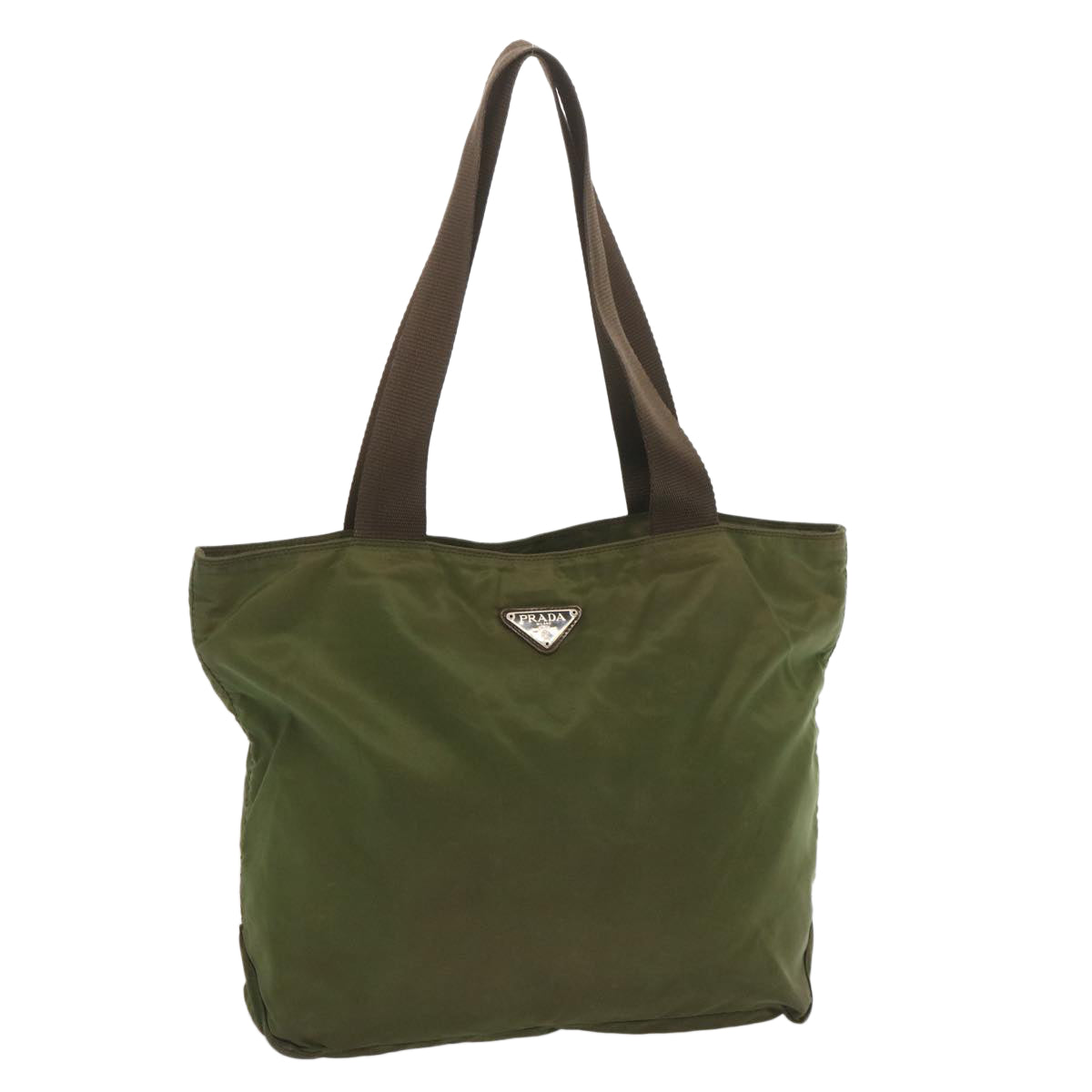 PRADA Tote Bag Nylon Khaki  bs13013