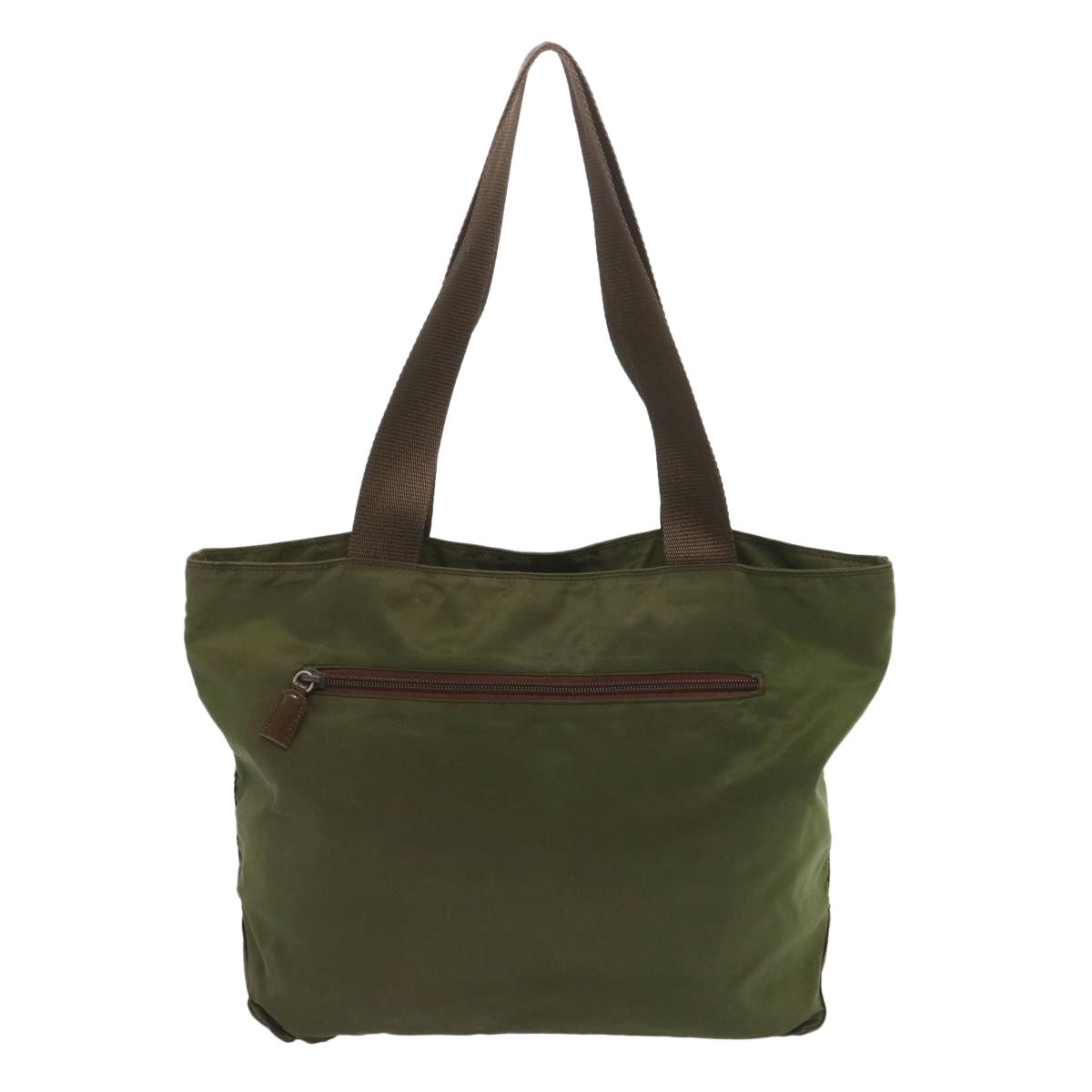 PRADA Tote Bag Nylon Khaki  bs13013