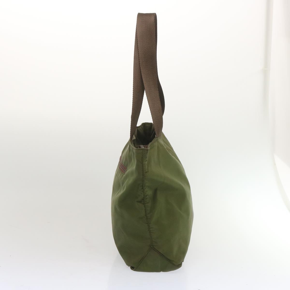 PRADA Tote Bag Nylon Khaki  bs13013