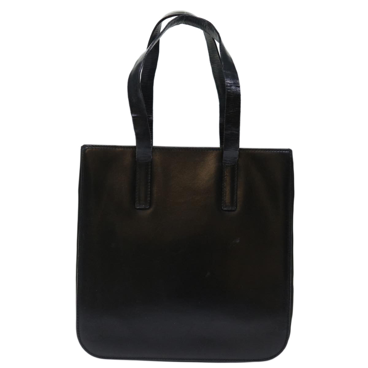 PRADA Hand Bag Leather Black bs13078