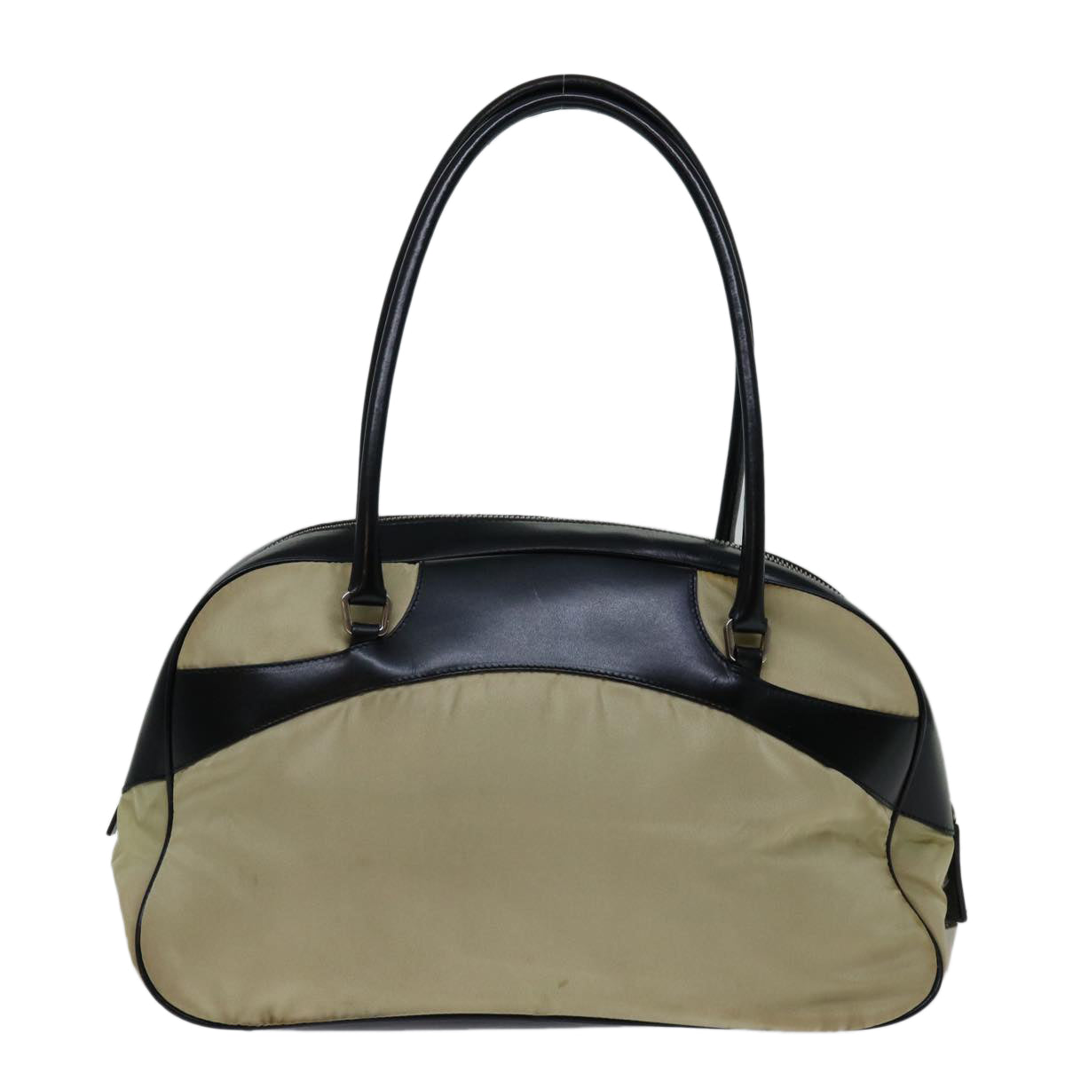 PRADA Shoulder Bag Nylon Beige  bs13135