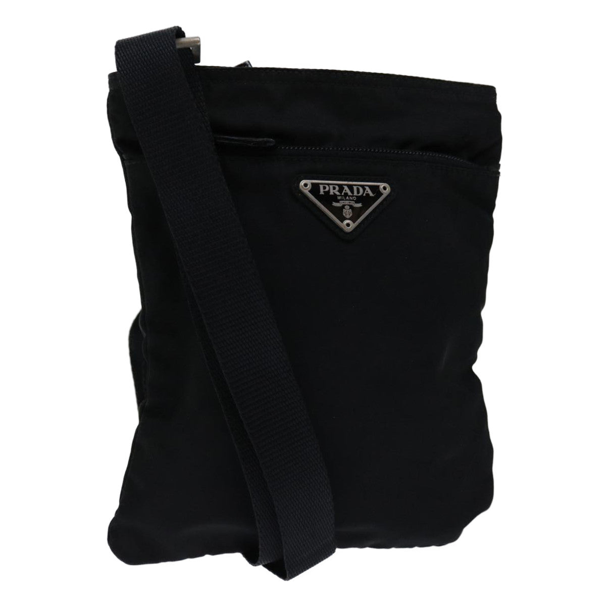 PRADA Shoulder Bag Nylon Black bs13137