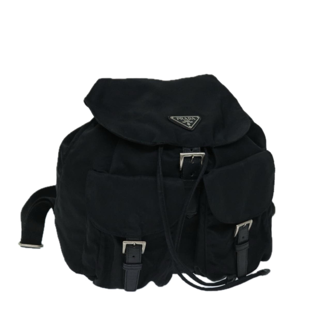 PRADA Backpack Nylon Black  bs13152