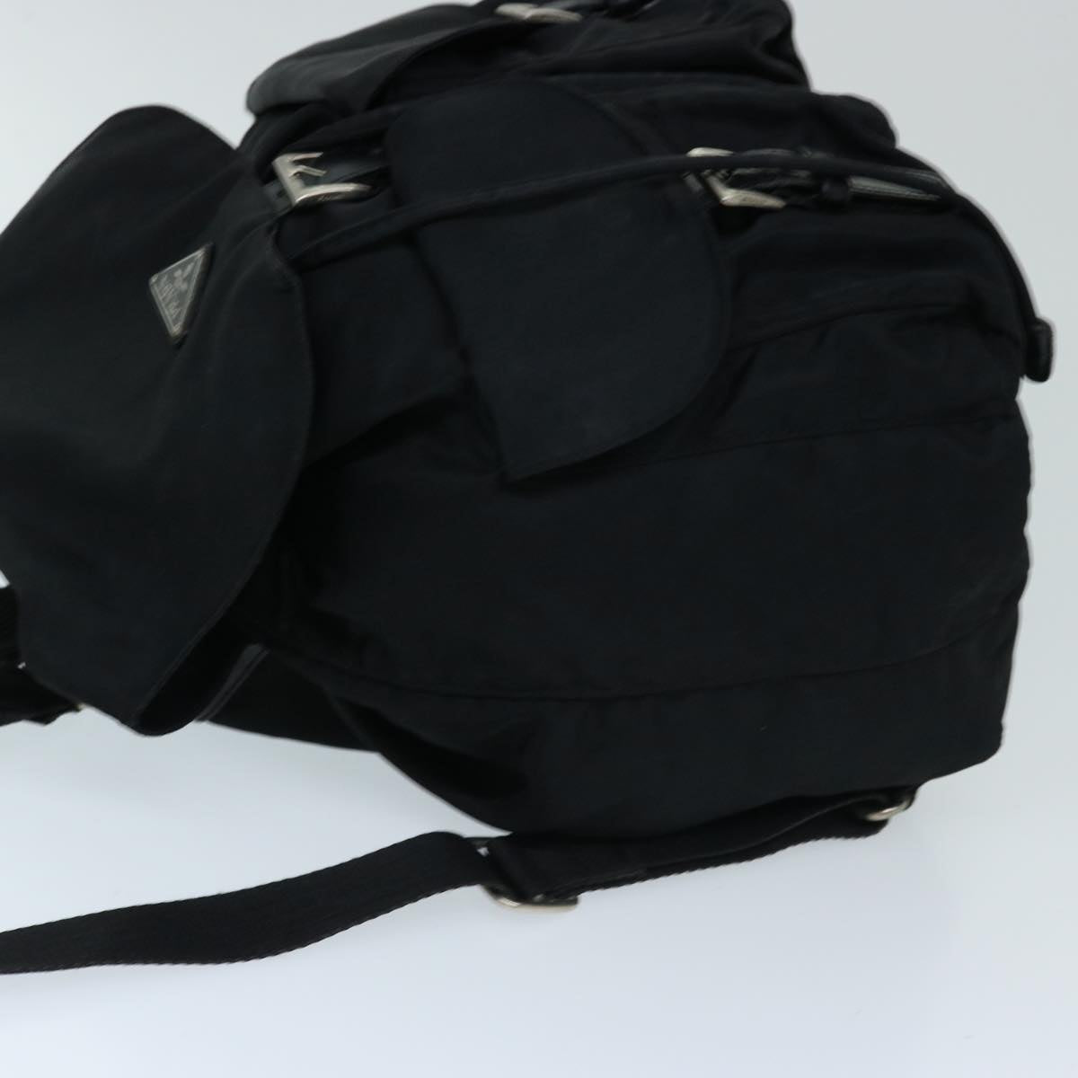 PRADA Backpack Nylon Black  bs13152